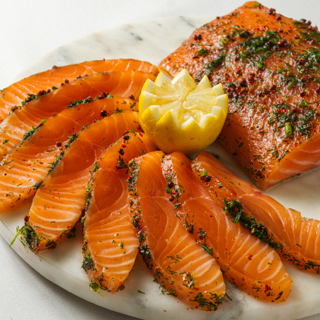 Gravlax de Saumon Label rouge - 100g