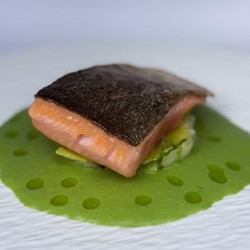 Pavé de saumon sauce à l'oseille